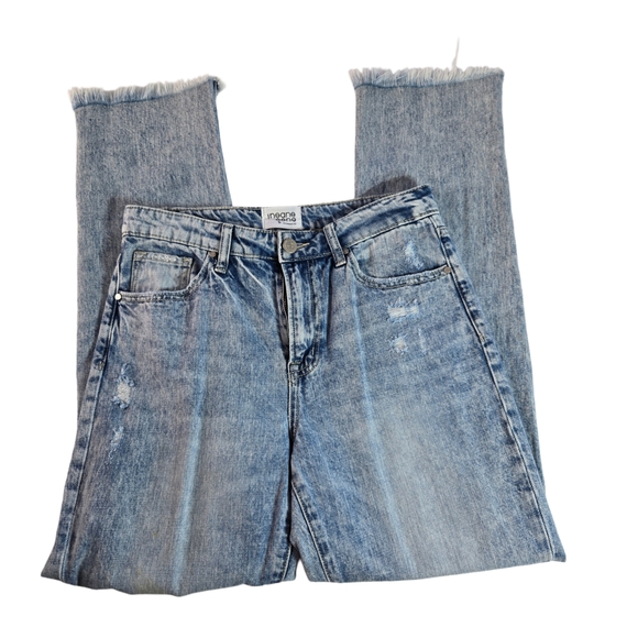 Insane Gene Rustic Light wash Denim Blue Jeans Size 3 or 25 Waist - Picture 1 of 14